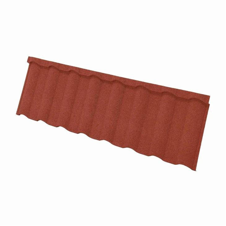 Milano Style Metal Roof Tiles Durable Stone Coated Steel Roofing suppliers